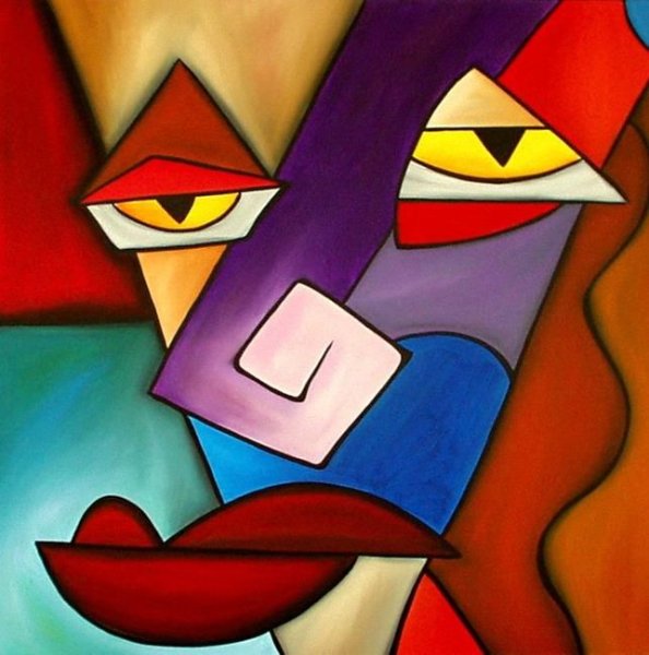 Кубизм фигуры Пикассо