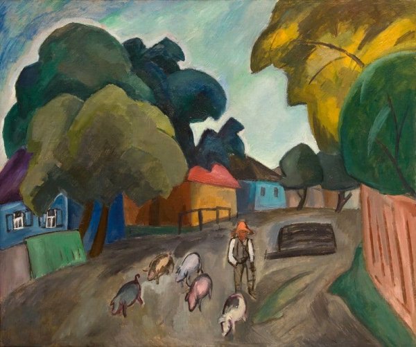 Роберт Рафаилович Фальк пейзажи