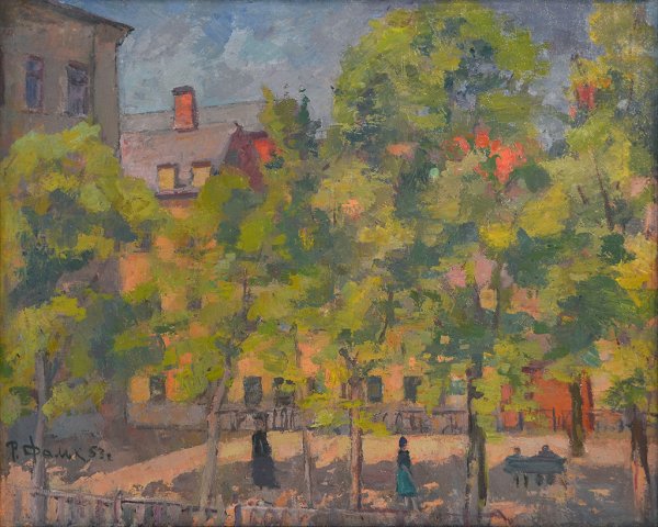 Роберт Фальк пейзаж Старая Руза