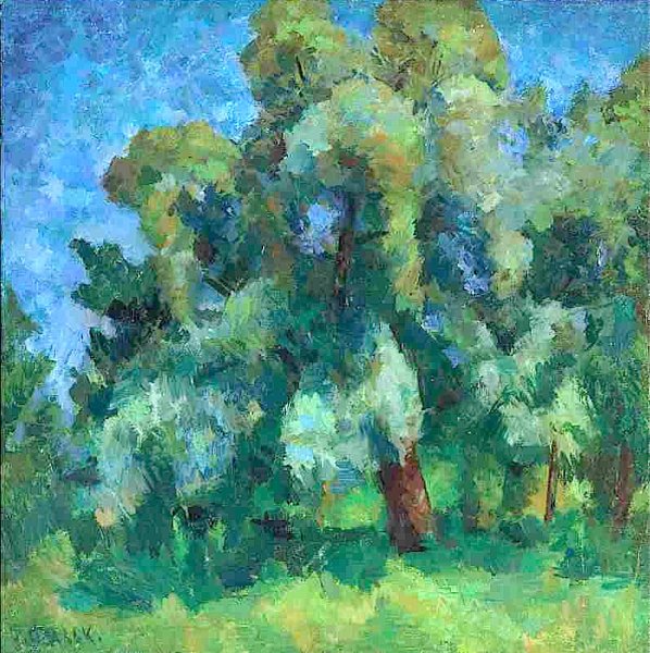 Роберт Фальк художник Абрамцево