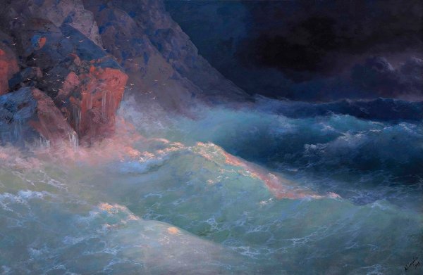 Иван Константинович Айвазовский шторм