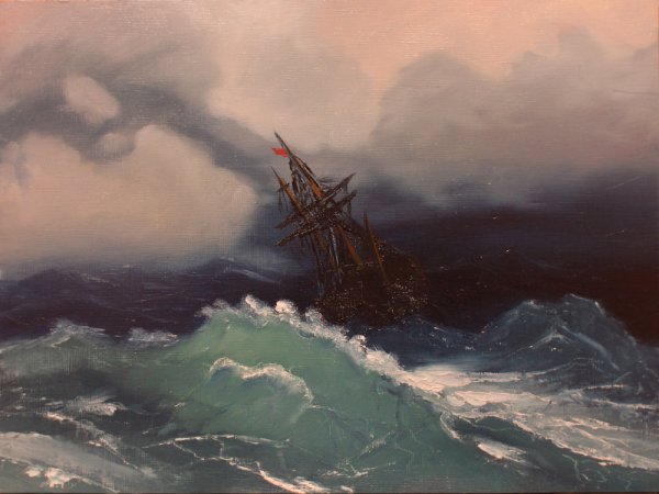 Айвазовский черное море 1881