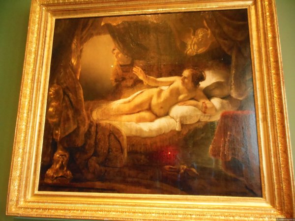 Рембрандт Даная Эрмитаж