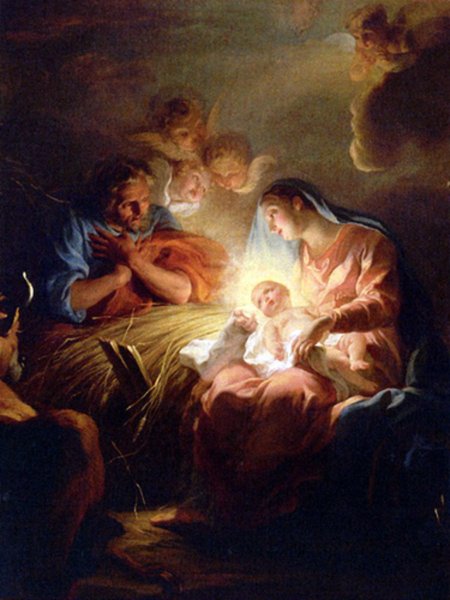 Рождение Христа картина