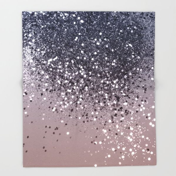 Портрет блестками