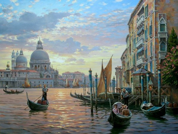 Андрей Стерхов художник Венеция