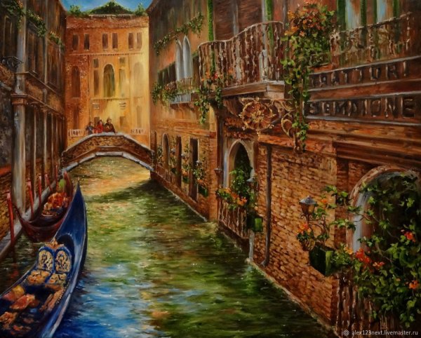 Картина Италия венецианская улочка