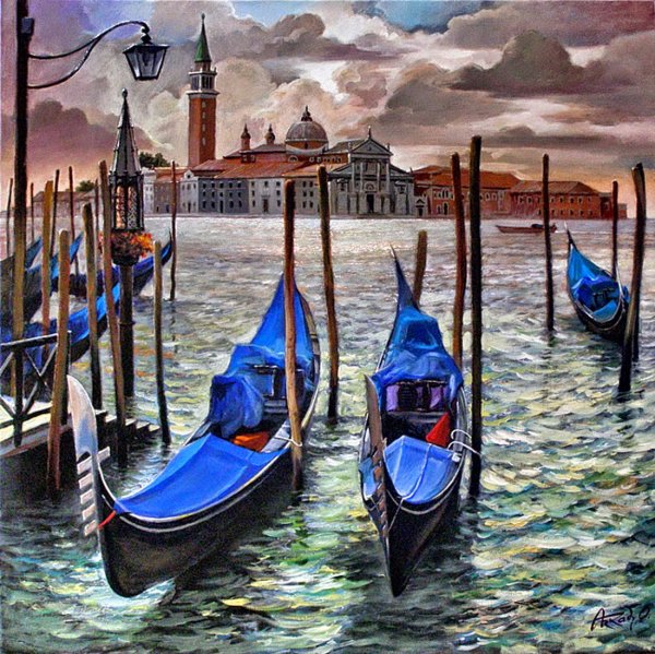 Аркадий Острицкий картины Венеция