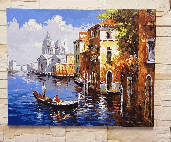 Алмазная мозаика Венеция 40х50