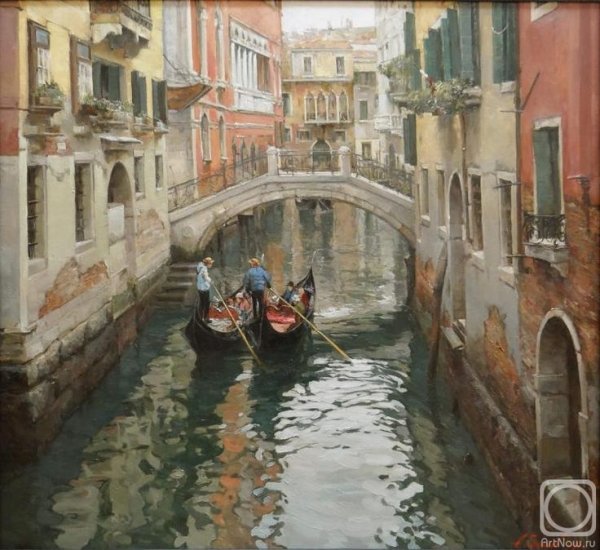 Художник Азат Галимов Венеция