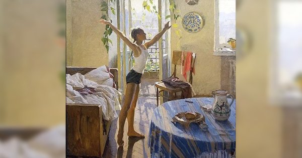 Татьяна Ниловна Яблонская утро картина