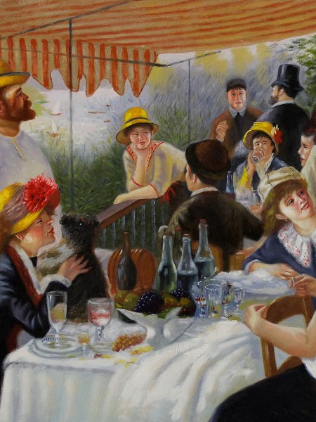 Огюст Ренуар завтрак гребцов 1881