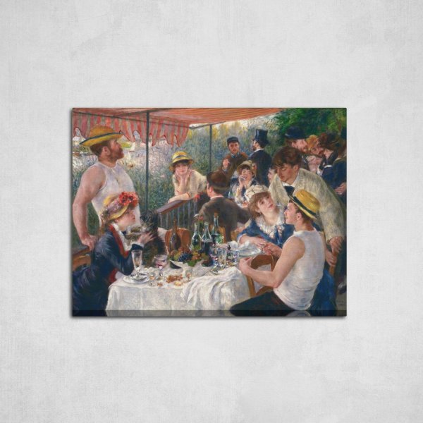 Пьер Огюст завтрак гребцов