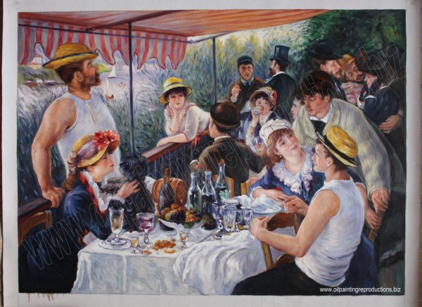 Ренуар завтрак гребцов картина