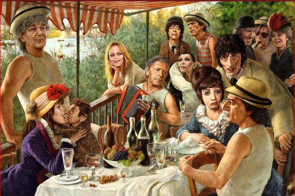 Ренуар завтрак Лодочников