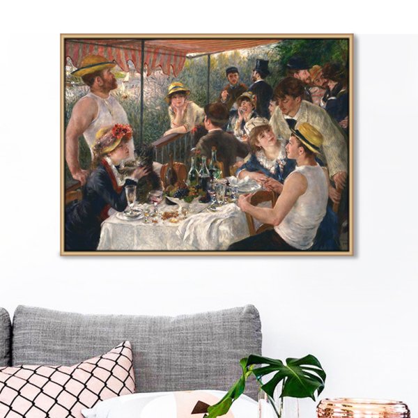 Пьер Огюст Ренуар завтрак гребцов