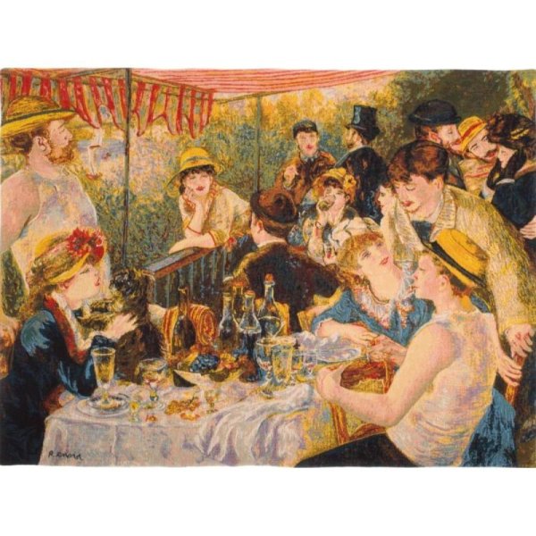 Пьер Огюст Ренуар завтрак гребцов 1881