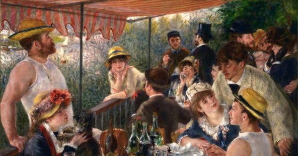 Пьер Огюст Ренуар завтрак гребцов