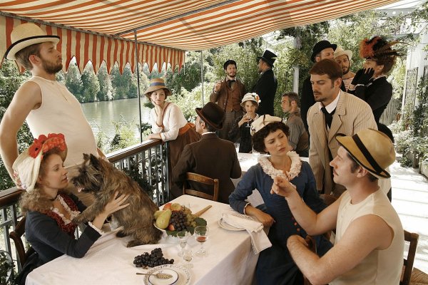 Пьер Огюст завтрак гребцов