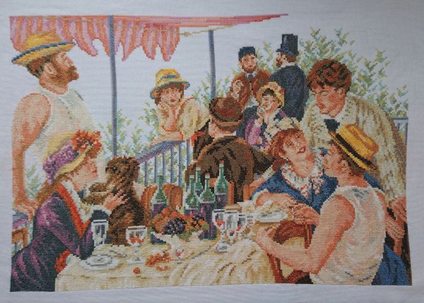 Огюст Ренуар завтрак гребцов