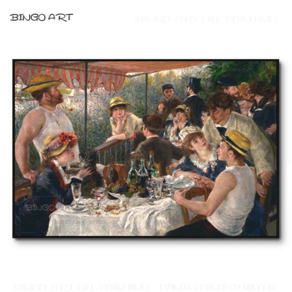 Ренуар завтрак Лодочников