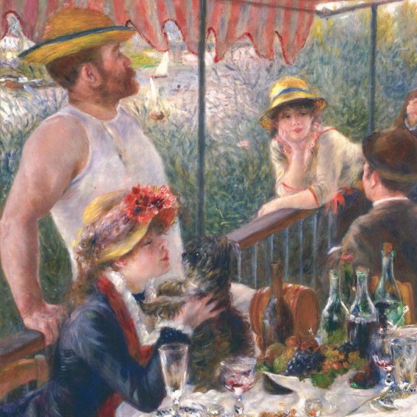 Огюст Ренуар завтрак гребцов