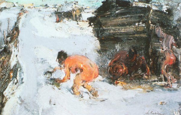 Николай Иванович Фешин — баня