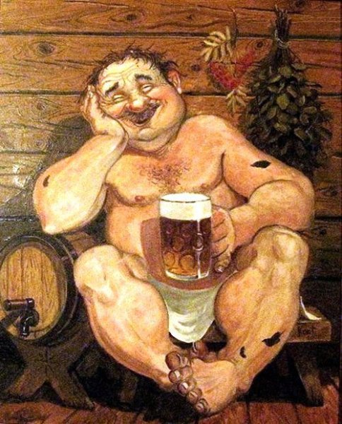 Художник Леонид Баранов русская деревня