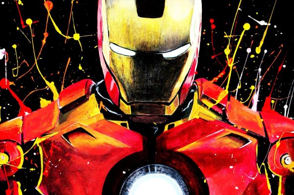 Железный человек арт