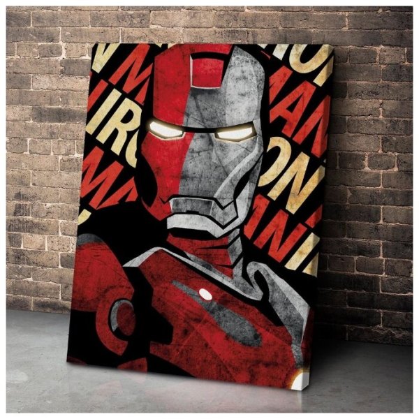Марвел на холсте