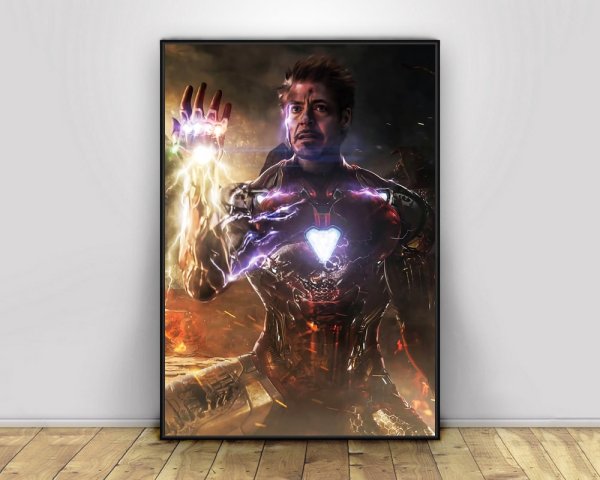 Железный человек плакат