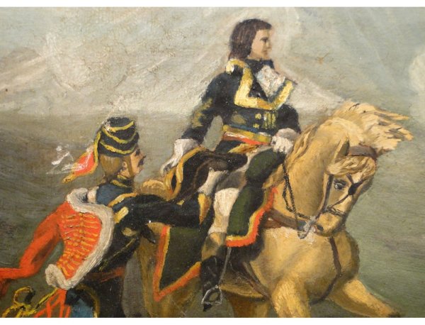 Наполеон в битве при риволи