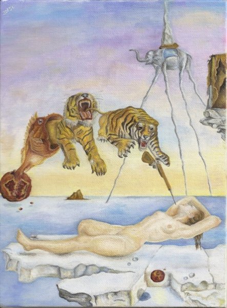 Сальвадор дали полет шмеля