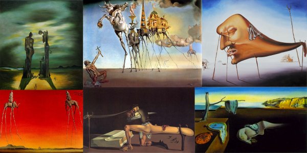 Дали искушение Святого Антония картина