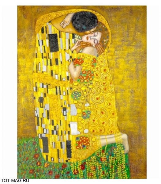 Густав климт поцелуй по номерам