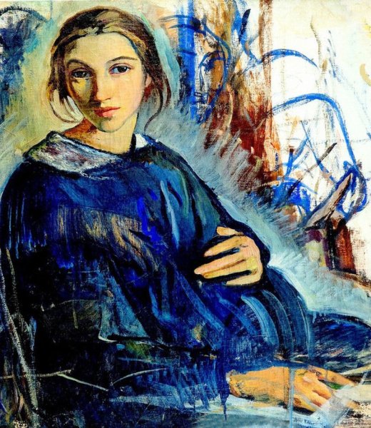 Зинаида Серебрякова автопортрет