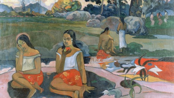 Гоген таитянские горы