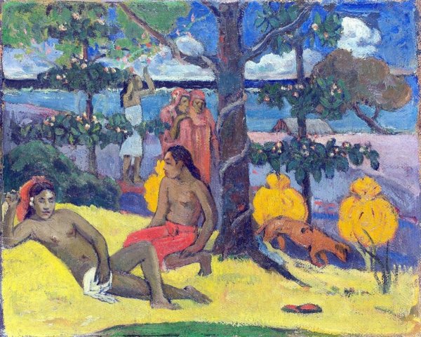 Поль Гоген женщины Таити