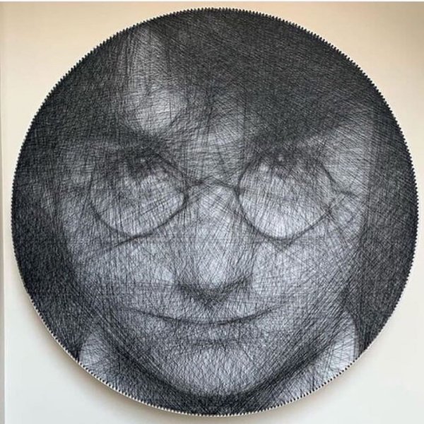 Стринг арт портрет