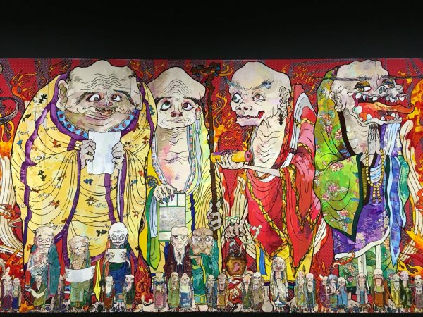 Японский художник Мураками картины