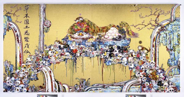 Японский художник Такеши