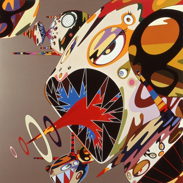 Японский художник Мураками