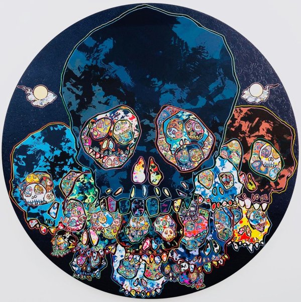 Японский художник Мураками