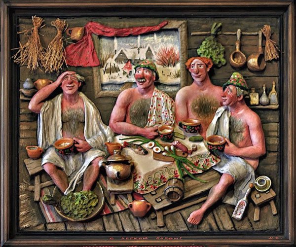 Картины для бани