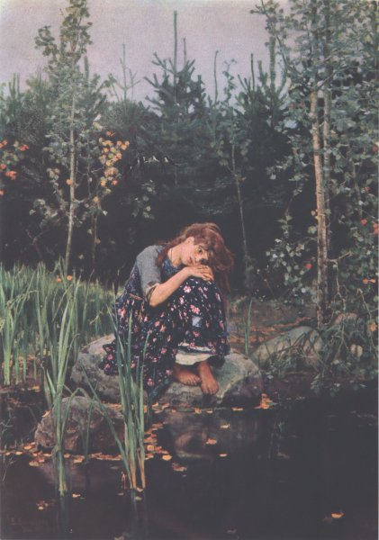 Виктор Васнецов Аленушка картина