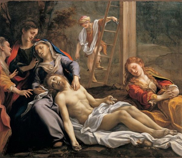 Аннибале Карраччи Оплакивание Христа