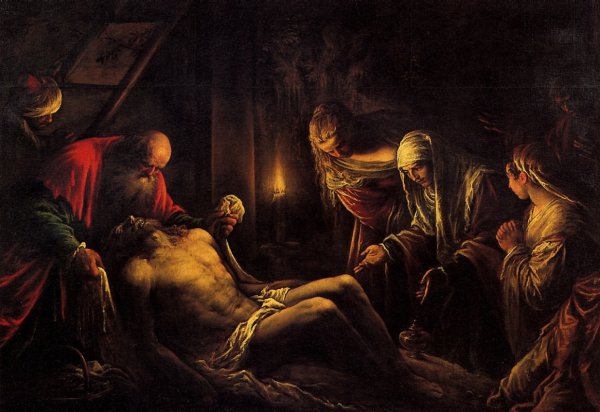 Якопо Бассано снятие с Креста