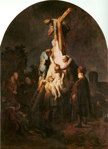 Рембрандт Ван Рейн «снятие с Креста», 1634