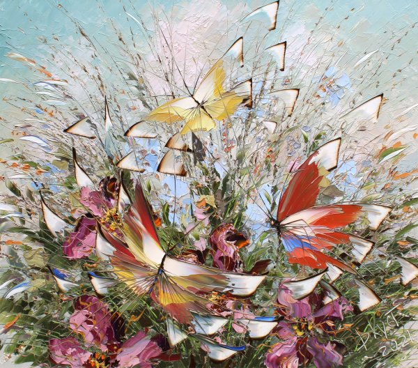 Дмитрий Кустанович бабочки