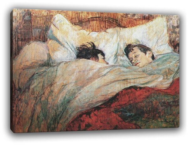 Henri Toulouse-Lautrec, Painting - Bed, 1892 le Lit